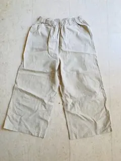 jikonka ベージュ コットンパンツ