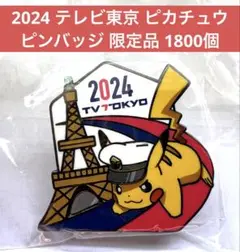 2024 テレビ東京 ピカチュウ ピンバッジ 限定品 在庫あり m34100744143_1.jpg?1730590552
