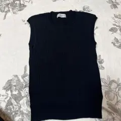 URBAN RESEARCH ノースリーブセーター フリーサイズ ブラック