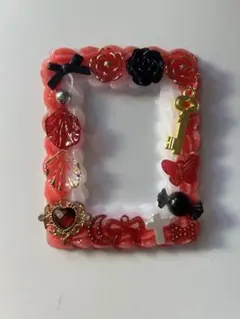 【ハンドメイド】ホイップデコ 赤