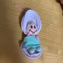 TDR ヤングオイスター ぬいぐるみ キーチェーン ストラップ マスコット