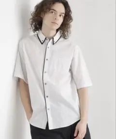 新品　tk.TAKEO KIKUCHI ドット柄シャツ