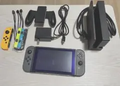 【美品】Nintendo Switch 本体一式 (オレンジジョイコン付)