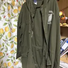 進撃の巨人 コスパ ジャケット モッズコート Mー51