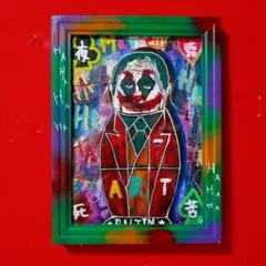 【現代アート/原画/一点物】 JOKER PUTIN