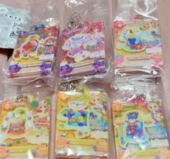 だれでもアイドル活動アクリルチャーム2 アイカツガチャガチャ 6個セット