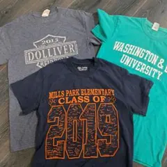 最終価格！3枚セット　アメリカ古着　メンズTシャツ　Sサイズ　半袖