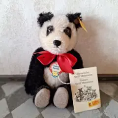 【値下げ不可】シュタイフ　steiff　テディベア　パンダ　Movi　ビンテージ 2025年最新】steiff パンダの人気アイテム - メルカリ