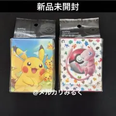 新品 未開封 ポケモンカード デッキケース ピカチュウ大集合 151 ミュウ