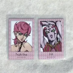 ジョジョの奇妙な冒険 インスタントカメラ風イラストカード トリッシュ S・G