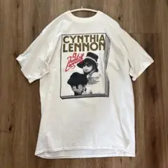 Cynthia Lennon グラフィックTシャツ XL ホワイト