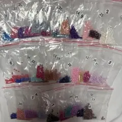 ダイヤモンドアート余りフェアリーダストビーズ
