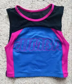 ZUMBA タンクトップ ブルーピンク