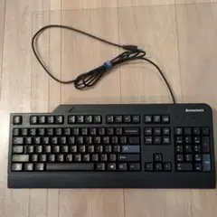 Lenovo 有線フルサイズキーボード