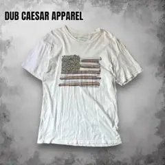DUB CAESAR アートTシャツ カンナビス USA 星条旗 パロディT