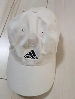 adidas ホワイト キャップ 調整可能