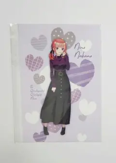 【ラス1】五等分の花嫁 大人デート TSUTAYA ポストカード 二乃