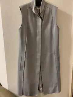 エルメス レザー ロングジレ