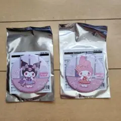 限定品マイメロディ、クロミ　ヒルトン　缶バッジ