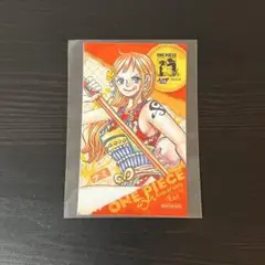 ワンピース　ジャンプショップミニブロマイド　25th ナミ
