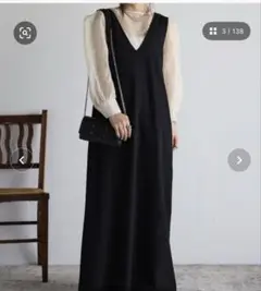 ジャンスカ　ロングワンピース　2way