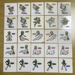 ポケモンパン　ポケモンデコキャラシール　サーナイトなど　セット