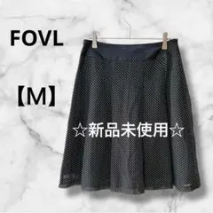 0247　フォブル　スカート　フレアスカート　ひざ丈スカート　オフィス　通勤