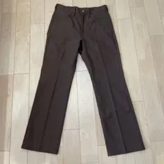 ラングラー　ランチャー　フレアドレスパンツ　ブラウン　Sサイズ