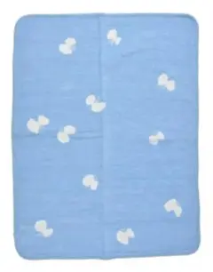 【Klippan】☆新品未使用☆70×90cmブランケット ブルー
