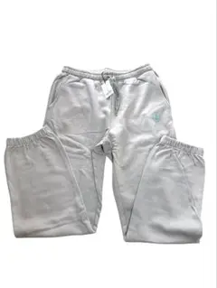 新品AB6IXスエットパンツLメンズレディースグレー系