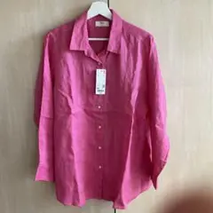 新品　【ユニクロ】　長袖　　元気色　襟付