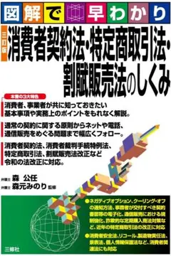 図解で早わかり 消費者契約法 特定商取引法 割賦販売法のしくみ