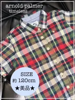 ☆美品☆arnold palmer timeless☆半袖シャツ☆約120cm☆