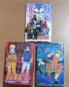 NARUTO-ナルト- 秘伝・闘の書 劇場版アニメコミックス 　秘伝在の書セット