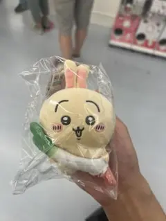 ちいかわ　ご当地マスコット埼玉限定　深谷ねぎ　うさぎ　ぬいぐるみキーチェーン