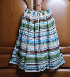 『レディース レトロ風 エスニック柄 スカート』♫