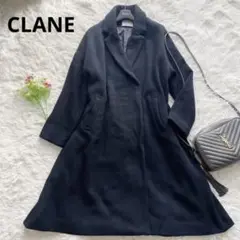 CLANE クラネ テントラインコート TENT LINE COAT 38 黒