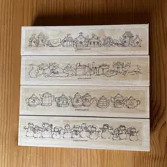 STAMPIN' UP! スタンピンアップ スタンプ 4個セット