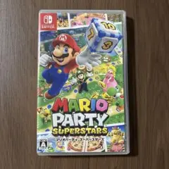 スイッチ　マリオパーティ スーパースターズ　ソフト　中古品　動作確認済