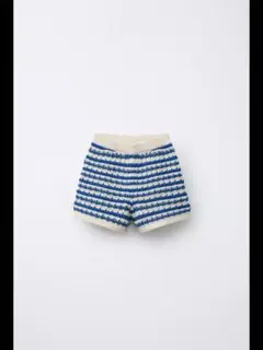 ZARA KIDS ストライプニットバミューダパンツ　2Y(92センチ)