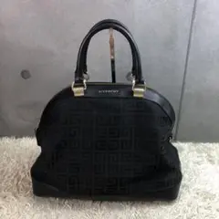 ジバンシー ハンドバッグ ボストンバック 総柄 レザー キャンバス