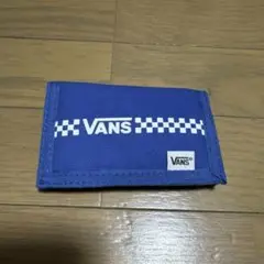 VANS 三つ折り財布 青