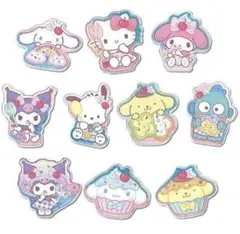 10種 セット サンリオキャラクターズ くるくるアククリ