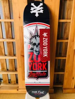台湾製無地黒デッキテープ付き　ズーヨーク　ZOOYORK 8.0デッキ