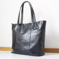 grungeall レザートートバッグ ブラック ビジネス