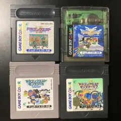 動作確認済み GBソフト ドラゴンクエスト関係 4本セット