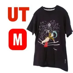【UTアニメキャラクター 半袖Tシャツ 】 メンズTシャツ　黒Tシャツ