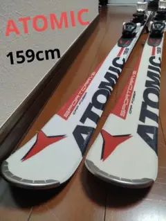 【状態良好☆】ATOMIC 159cm スキーセット♪ 送料無料!