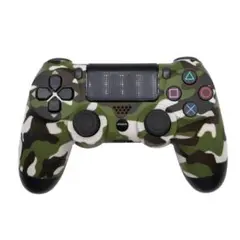 PS4 ワイヤレスコントローラー 純正互換品 迷彩...w