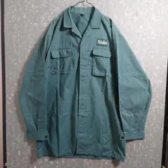 きんでん ワークシャツ 2着 上着 旧式 ヴィンテージ